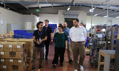 TUSAŞ YETKİLİLERİ ÇERKEZKÖY'DE