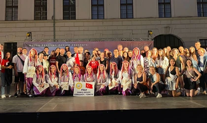 ULUSLARARASI HALK OYUNLARI FESTİVALİ’NDE SAHNE ALDILAR