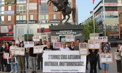 “UNUTMADIK, UNUTTURMAYACAĞIZ”