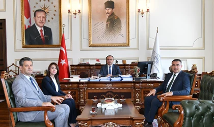 YENİ ATANAN BÖLGE MÜDÜRÜNDEN VALİ SOYTÜRK’E ZİYARET