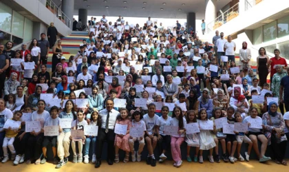 12 BRANŞTA DÜZENLENEN YAZ OKULU TAMAMLANDI