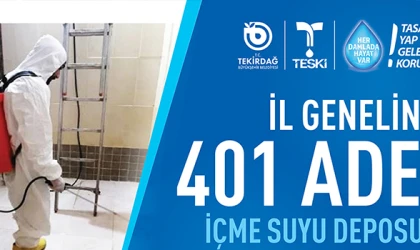 401 ADET DEPO TEMİZLENDİ