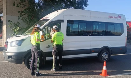 ÇERKEZKÖY’DE 122 ARAÇ DENETLENDİ