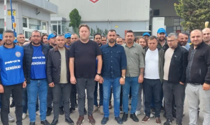 ELBA BANT İŞÇİLERİ GREVE ÇIKTI