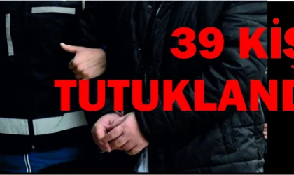 TEKİRDAĞ'DA ASAYİŞ UYGULAMASI:39 TUTUKLAMA