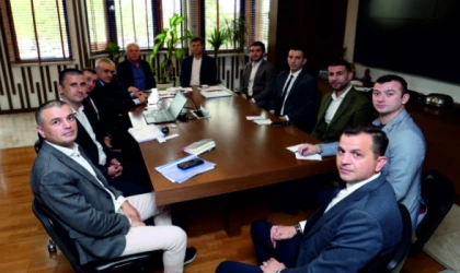 TESKİ GENEL MÜDÜRÜ ŞİŞMANLAR’DAN BAŞKAN AKAY’A ZİYARET