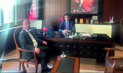 KOÇAK’TAN ÇERKEZKÖY CUMHURİYET BAŞSAVCISI YILMAZ’A HAYIRLI OLSUN ZİYARETİ