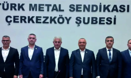 CANER ALÖZKAN TÜRK METAL SENDİKASI ÇORLU ŞUBE BAŞKANLIĞINA ATANDI