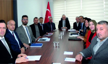 Kaymakam Günlü Başkanlığında İlçe Eylem Planı değerlendirme toplantısı yapıldı