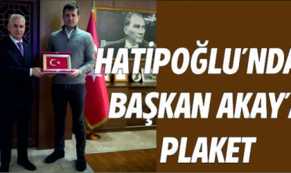 ANAHTAR PARTİ İLÇE YÖNETİMİNDEN BAŞKAN AKAY'A ZİYARET