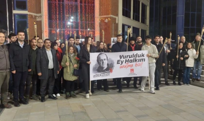 CHP ÇERKEZKÖY İLÇE TEŞKİLATI UĞUR MUMCU’YU TÖRENLE ANDI