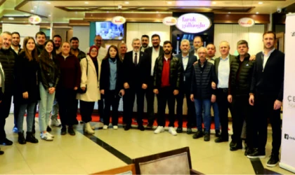 ÇTSO BAŞKANI ÇETİN GAZETECİLERİ SABAH KAHVALTISINDA AĞIRLADI