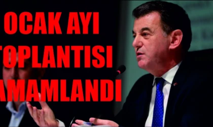 MECLİS OCAK GÜNDEMİNİ TAMAMLADI!