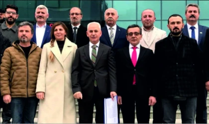 ANAHTAR PARTİ ÇERKEZKÖY İLÇE BAŞKANI HASAN HATİPOĞLU MAZBATASINI ALDI