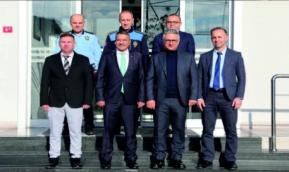 TEKİRDAĞ BÜYÜKŞEHİR BELEDİYESİ ZABITA DAİRESİ BAŞKANLIĞI’NDAN İBB’YE ZİYARET