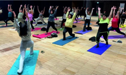 TEKİRDAĞ BÜYÜKŞEHİR BELEDİYESİ’NDE YOGA DERSLERİ BAŞLADI