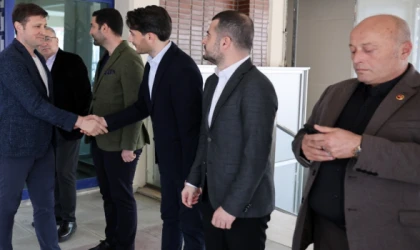 BELEDİYEDE BAYRAMLAŞMA TÖRENİ DÜZENLENDİ