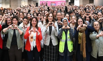 CANDAN BAŞKAN, KADIN ÇALIŞANLARIN 8 MART DÜNYA KADINLAR GÜNÜNÜ KUTLADI