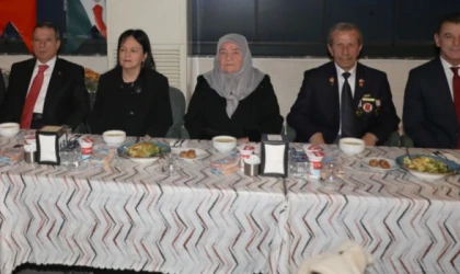 KAPAKLI KAYMAKAMLIĞI ŞEHİT AİLELERİ VE GAZİLER ONURUNA İFTAR PROGRAMI DÜZENLEDİ