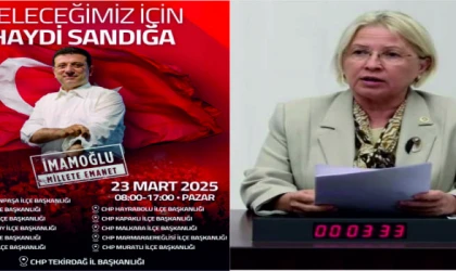 MİLLETVEKİLİ NURTEN YONTAR: "TEKİRDAĞLILARI DEMOKRASİYE SAHİP ÇIKMAYA DAVET EDİYORUM!"