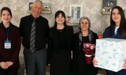 ŞEHİT AİLELERİ ZİYARET EDİLDİ