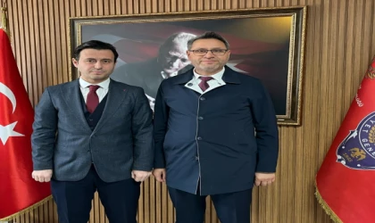 AK Parti İlçe Yönetiminden Emniyet Müdürlüğü’ne Polis Haftası Ziyareti
