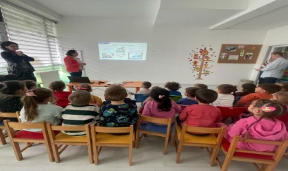 BÜYÜKŞEHİR'DEN ÇOCUKLARA HİJYEN EĞİTİMİ