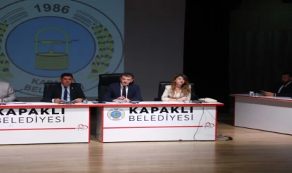 KAPAKLI BELEDİYE MECLİSİ MAYIS AYI İLK OTURUMUNU YAPTI