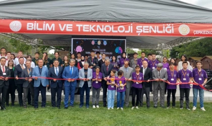 TEKİRDAĞ BİLİM VE TEKNOLOJİ ŞENLİĞİ ÇERKEZKÖY'DE GERÇEKLEŞTİRİLDİ