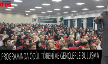TÜGVA’DAN DOLU DOLU BİR PROGRAM: GENÇLERLE BULUŞMA, ÖDÜL TÖRENİ VE UMUT MESAJLARI
