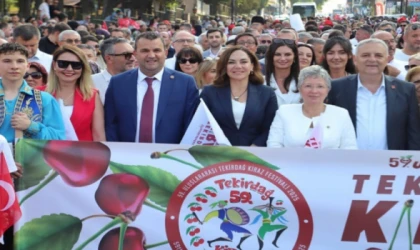 CANDAN BAŞKAN 59. KİRAZ FESTİVALİ'NİN AÇILIŞINA KATILDI