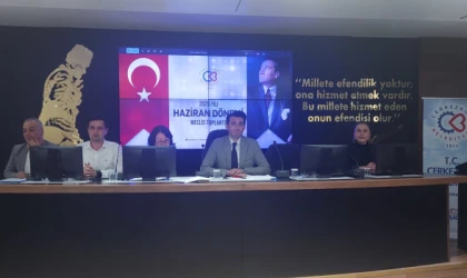 ÇERKEZKÖY BELEDİYE MECLİSİ HAZİRAN AYI MECLİS TOPLANTISI YAPILDI