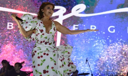 TEKİRDAĞ’DA KİRAZ FESTİVALİNE MUHTEŞEM FİNAL! GÜLBEN ERGEN SAHNEDE BÜYÜLEDİ