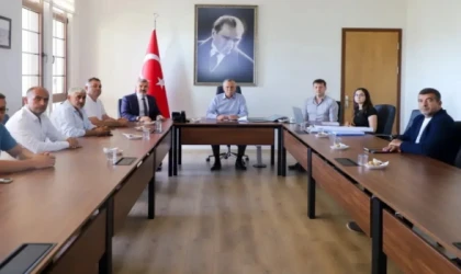 ÇERKEZKÖY KÜÇÜK SANAYİ SİTESİ TAŞINMA PLANI İÇİN İLK TOPLANTI KAYMAKAM GÜNLÜ BAŞKANLIĞINDA GERÇEKLEŞTİ