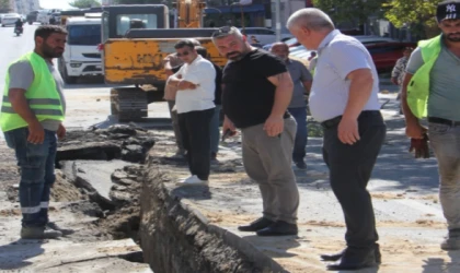 ÇERKEZKÖY’DE 37 YILLIK SAĞLIKSIZ SU BORULARINA CANDAN YÜCEER DOKUNUŞU