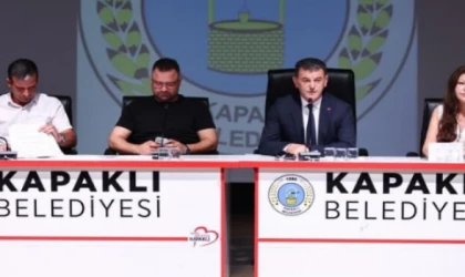 KAPAKLI BELEDİYE MECLİSİ EYLÜL AYI TOPLANTISININ İLK OTURUMU GERÇEKLEŞTİRİLDİ