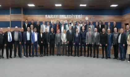 BAŞKAN TAŞYASAN: “SARAY’I DAHA YAŞANABİLİR BİR KENT YAPMAK İÇİN MUHTARLARIMIZLA OMUZ OMUZA ÇALIŞIYORUZ”