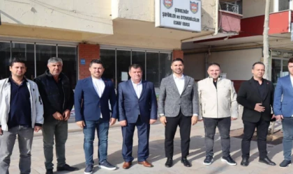CHP İLÇE BAŞKANI ÇOLAK, ODA ZİYARETLERİNİ SÜRDÜRÜYOR