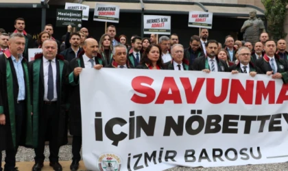 TEKİRDAĞ BAROSU, SAVUNMA NÖBETİNDE ÖN SAFLARDA: “SAVUNMANIN SUSTURULMASINA ASLA İZİN VERMEYECEĞİZ”