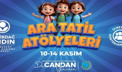 BÜYÜKŞEHİR’DEN ÇOCUKLARA ARA TATİL HEDİYESİ: BİLİM VE SANAT DOLU ATÖLYELER!