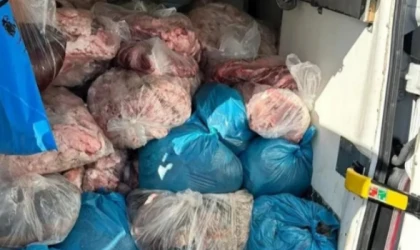 ERGENE’DE JANDARMADAN KAÇAK SAKATAT OPERASYONU: 2 TON ELE GEÇİRİLDİ