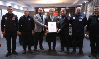 KAPAKLI BELEDİYESİ ARAMA KURTARMA EKİBİ AFAD AKREDİTASYON SERTİFİKASI ALDI