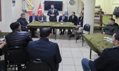 MHP TEKİRDAĞ İL BAŞKANI ŞİRİN, ÇERKEZKÖY’DE DERNEKLERİ ZİYARET ETTİ