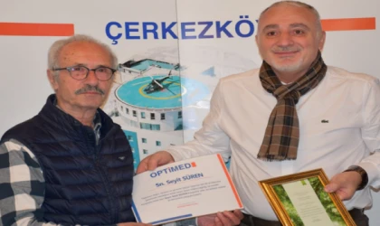 OPTİMED SAĞLIK GRUBU BU YIL DA GAZETECİLERİ UNUTMADI