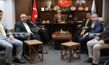 YILMAZ ARAT’TAN KAPAKLI BELEDİYE BAŞKANI MUSTAFA ÇETİN’E ZİYARET