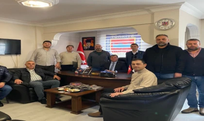 Çerkezköy Şoförler Odası’nda yeni yönetim görev bölümü yaptı