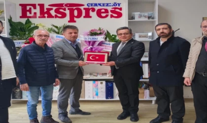YENİDEN REFAH PARTİSİ ÇERKEZKÖY İLÇE BAŞKANI RAFET OKAY’DAN ÇERKEZKÖY EKSPRES’E 10 OCAK ZİYARETİ