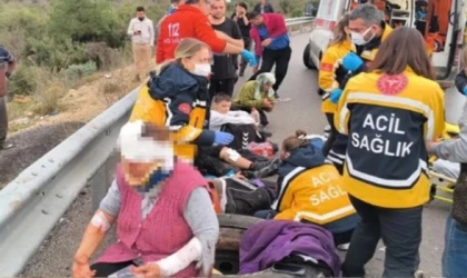 TEKİRDAĞ ÇIKIŞLI OTOBÜS ANTALYA 'DA CAN ALDI:8 ÖLÜ 26 YARALI