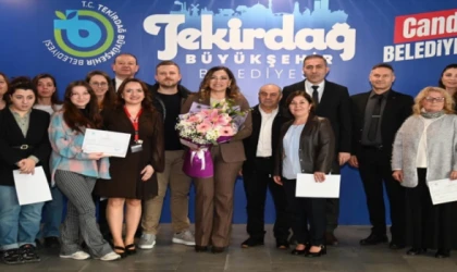 BÜYÜKŞEHİR’DEN DİL HAMLESİ: ALMANCA KURSUNDA İLK 27 MEZUN SERTİFİKASINI ALDI