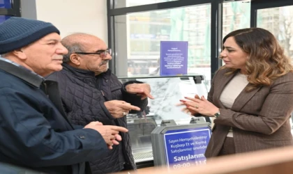 CANDAN BAŞKAN AÇILIŞ ÖNCESİ ÇERKEZKÖY TEK MARKET’TE İNCELEMELERDE BULUNDU